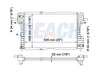 2006 MERCURY MONTEGO 3.0 L RADIATOR REA41-2761A