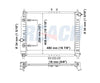2006 CHEVROLET AVEO5 1.6 L RADIATOR REA41-2774A