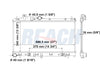 2009 SUBARU FORESTER 2.5 L RADIATOR REA41-2778A