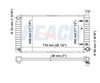 2008 GMC SAVANA 1500 4.3 L RADIATOR REA41-2793A