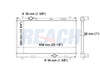 2004 DODGE NEON 2.4 L RADIATOR REA41-2794A
