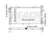 2007 CHRYSLER TOWN AND COUNTRY 3.3 L RADIATOR REA41-2795A