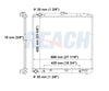 2006 NISSAN FRONTIER 2.5 L RADIATOR REA41-2808A