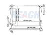 2009 HYUNDAI AZERA 3.3 L RADIATOR REA41-2831A