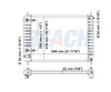 2008 CHEVROLET HHR 2.2 L RADIATOR REA41-2850A