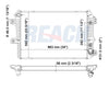2008 CHEVROLET SILVERADO 2500 HD 6.6 L RADIATOR REA41-2857A