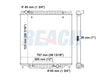 2006 FORD F-350 SUPER DUTY 5.4 L RADIATOR REA41-2886A