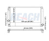 2007 TOYOTA RAV4 2.4 L RADIATOR REA41-2891A