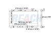 2007 LEXUS ES350 3.5 L RADIATOR REA41-2919A