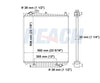 2008 MERCURY MOUNTAINEER 4.6 L RADIATOR REA41-2952A