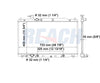 2008 HONDA CR-V 2.4 L RADIATOR REA41-2954A