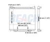 2005 FORD E-150 5.4 L RADIATOR REA41-2977A