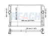 2007 MERCEDES-BENZ CLS550 5.5 L RADIATOR REA41-2984A