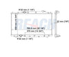 2009 HONDA ACCORD 3.5 L RADIATOR REA41-2989A
