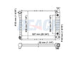 1993 GMC C1500 4.3 L RADIATOR REA41-434A