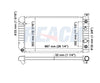 1991 GMC S15 JIMMY 4.3 L RADIATOR REA41-681A