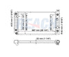 1993 GMC JIMMY 4.3 L RADIATOR REA41-705A