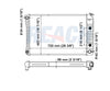 1987 CHEVROLET R30 7.4 L RADIATOR REA41-730A