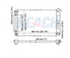 1990 OLDSMOBILE CUTLASS CIERA 2.5 L RADIATOR REA41-738A