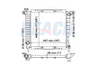 1993 FORD RANGER 3.0 L RADIATOR REA41-897A