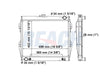 1994 TOYOTA PICKUP 2.4 L RADIATOR REA41-945A
