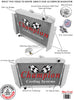 1972 JEEP WAGONEER 5.9 L RADIATOR CC441