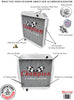 1973 FORD F-350 6.4 L RADIATOR CHAEC480