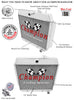 1951 CHEVROLET BEL AIR 3.9 L RADIATOR CC4954