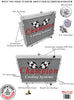 1976 CHRYSLER NEWPORT 7.2 L RADIATOR CC503