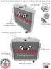 1956 CHEVROLET NOMAD 4.3 L RADIATOR CC5056