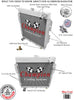1957 FORD THUNDERBIRD 4.8 L RADIATOR EC5557