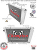 1972 PONTIAC VENTURA 5.7 L RADIATOR CHACC571-M