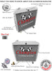 1954 FORD F-100 PICKUP 3.6 L RADIATOR MC8356